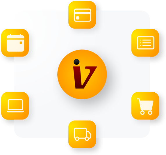 Ilustración 3D de tienda online con carrito de compras y tarjetas de crédito